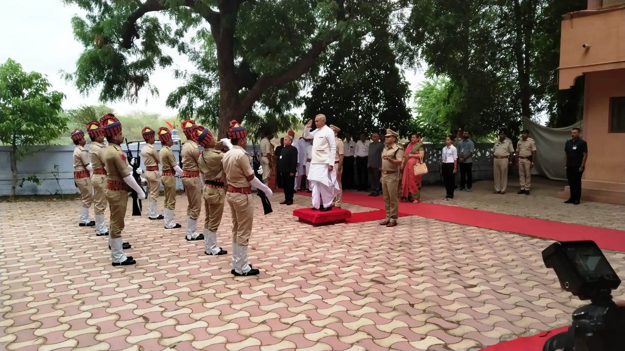 Acharya Dev Vrat (Governor of Gujarat) Visit Tankara